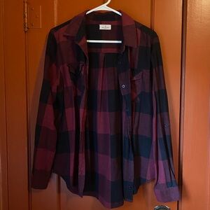 Thread and Supply Plaid Button Down